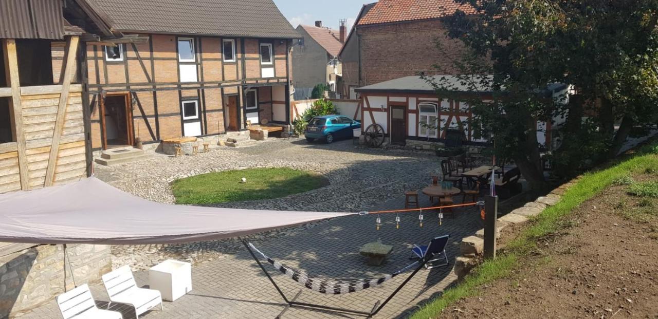 Willa Mario'S Fachwerkhaus Am Huy Zewnętrze zdjęcie