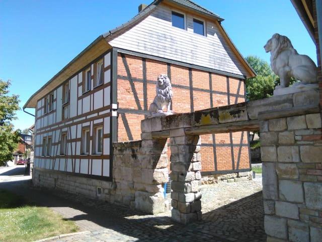 Willa Mario'S Fachwerkhaus Am Huy Zewnętrze zdjęcie